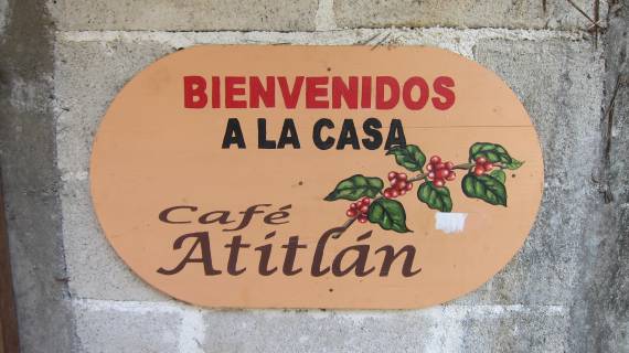 Cafe Atitlan in San Pedro La Laguna, Guatemala